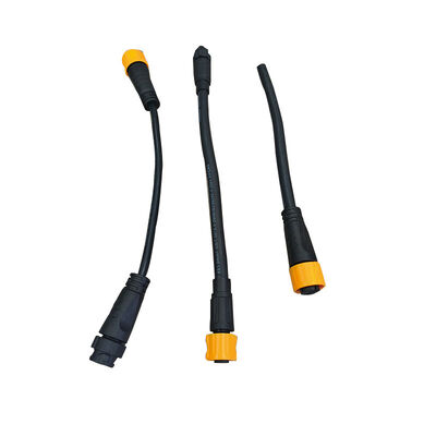 Conector de datos impermeable IP67 de nylon PA66 con corriente máxima de 15A para equipos industriales