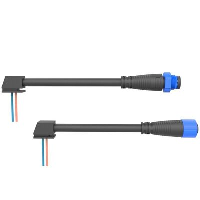 M15 2 Conectores LED impermeables de núcleo IP68 Conectores eléctricos herméticos Voltado nominal 350V