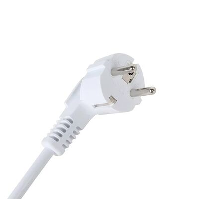 110-240V enchufe de 3 pines con conexión a tierra estándar para cable de alimentación AC confiable